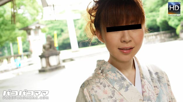 森下彩<br />『和装野外露出青姦』